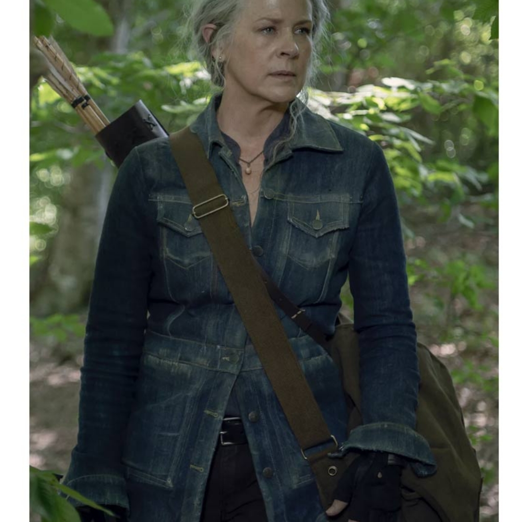 The Walking Dead Season 10 Melissa Mcbride Denim Jacket M Jacket Creators $139